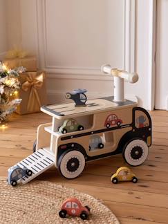 Porteur garage voitures en bois FSC®  - vertbaudet enfant