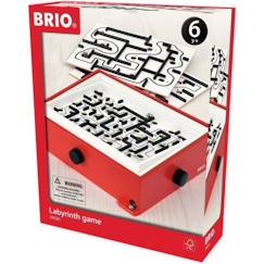 Jouet-Jeu de Labyrinthe en Bois BRIO - 2 Planches de Jeu - Enfant dès 6 ans