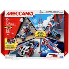 Jouet-SPIN MASTER MALLETTE DE CONSTRUCTION Meccano