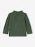 Lot de 2 T-shirts col roulé basics marine+vert sapin 12 - vertbaudet enfant 