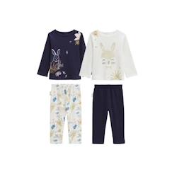 Lot de 2 pyjamas bébé Gribouille  - vertbaudet enfant