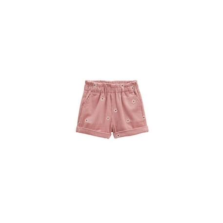 Short bébé en velours côtelé Bloom ROSE 1 - vertbaudet enfant 