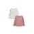 Lot de 2 t-shirts enfant manches longues - PETIT BEGUIN - Bloom - Rose - Coton - STANDARD 100 by OEKO-TEX ® ROSE 1 - vertbaudet enfant 