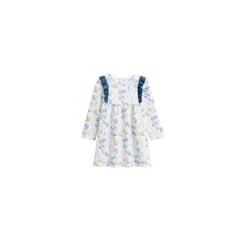 -Robe bébé en molleton - Bianca - Ecru - Fille - Douillette et tendance