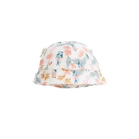 Bébé-Accessoires-Chapeau-Bob bébé en gaze de coton Flamingo