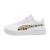 Basket à Lacets Puma Carina 2.0 Animal Update AC Inf - Blanc-Or BLANC 1 - vertbaudet enfant 