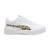 Basket à Lacets Puma Carina 2.0 Animal Update AC Inf - Blanc-Or BLANC 2 - vertbaudet enfant 