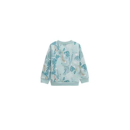 Ensemble bébé sweat-shirt et pantalon en molleton Roméo BLEU 3 - vertbaudet enfant 