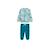 Ensemble bébé sweat-shirt et pantalon en molleton Roméo BLEU 1 - vertbaudet enfant 