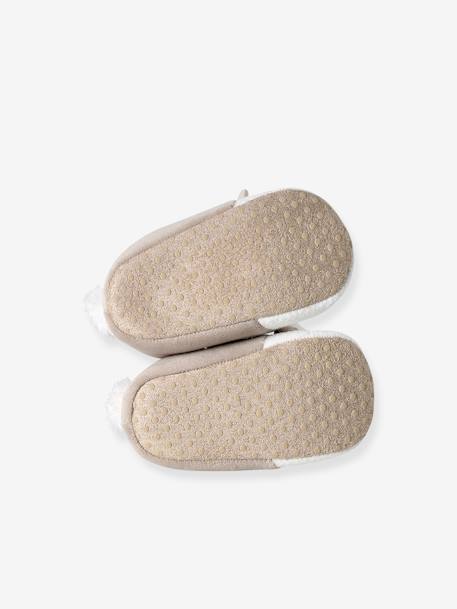 Chaussons de Noël Rennes beige 4 - vertbaudet enfant 