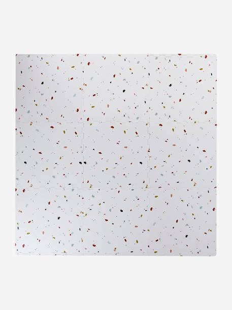 Grand tapis 9 dalles en mousse étoiles+terrazzo 7 - vertbaudet enfant 