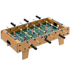 Jouet-Jeux vidéos et jeux d'arcade-Jeux d'arcade-HOMCOM - table de billard - Bois - 69x37x24cm - Bois naturel