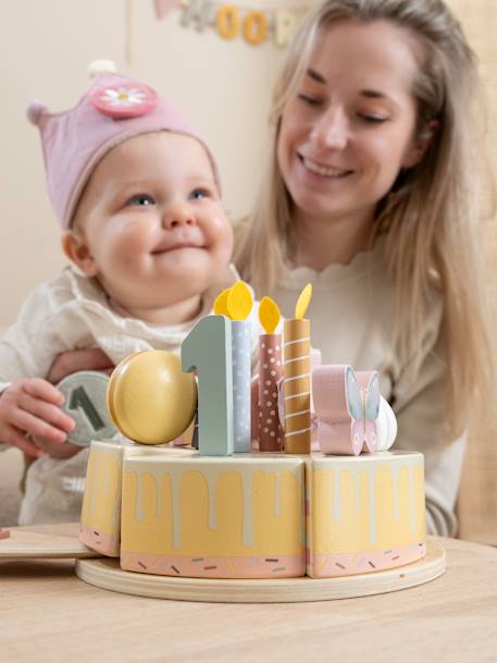 Gâteau d'anniversaire LITTLE DUTCH multicolore 2 - vertbaudet enfant 