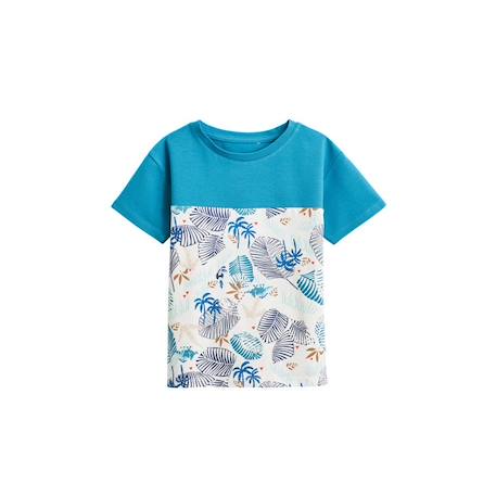 T-shirt enfant Santorini BLEU 1 - vertbaudet enfant 