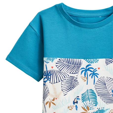 T-shirt enfant Santorini BLEU 3 - vertbaudet enfant 