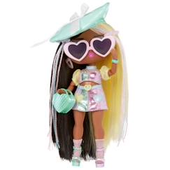 Jouet-Poupons et poupées-L.O.L. Surprise Tweens S4 Doll - Poupée Darcy Blush 17 cm - Accesoires surprises