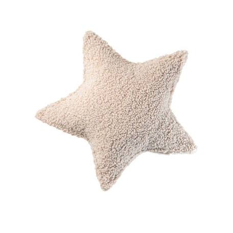 Coussin enfant étoile bouclette STAR BISCUIT BEIGE 4 - vertbaudet enfant 