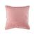 Coussin velours côtelé BLOCK Pink Mousse ROSE 1 - vertbaudet enfant 