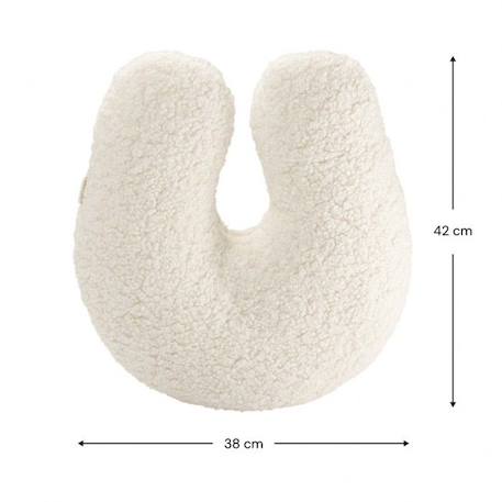 Coussin enfant bouclette ULL CREAM WHITE BLANC 3 - vertbaudet enfant 