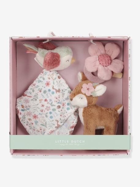 Coffret Cadeau - LITTLE DUTCH Baby Bunny+bleu+Flower & butterfly+Little Farm+rose poudré 25 - vertbaudet enfant 