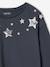 T-shirt de Noël étoiles brillantes fille anthracite 3 - vertbaudet enfant 