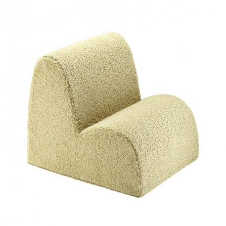 Fauteuil enfant bouclette CLOUDY vert matcha VERT 4 - vertbaudet enfant 