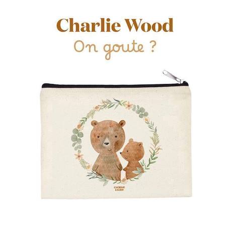 Fille-Accessoires-Sac-Pochette zippée gouter Oursonne & ourson