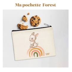 Pochette zippée gouter Lapin  - vertbaudet enfant