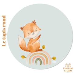 Tapis rond Renard  - vertbaudet enfant