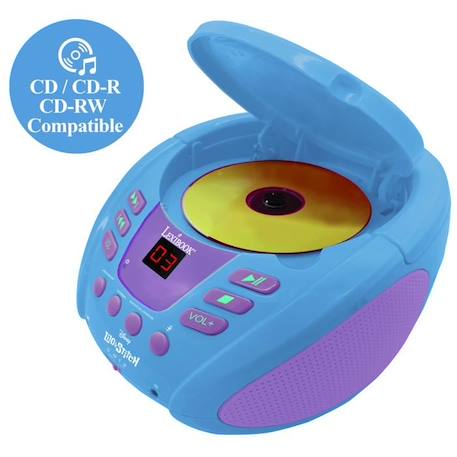 Lecteur CD Bluetooth® avec effets lumineux Stitch MULTICOLORE 2 - vertbaudet enfant 