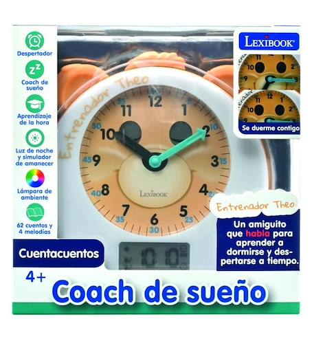 THEO mon Réveil Éducatif Coach de Sommeil avec Conteur d'Histoires et Lumières (version ES) MULTICOLORE 5 - vertbaudet enfant 