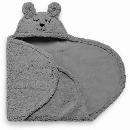 Jollein Couverture pour bébé Bunny Gris tempête GRIS 3 - vertbaudet enfant 