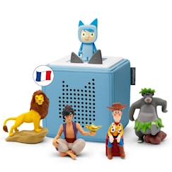 Jouet-tonies® - Coffret Toniebox Mes Premiers Héros Disney - Bleu - Conteuse d'histoires