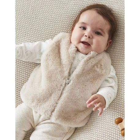 Gilet sans manche Groloudoux® BEIGE 2 - vertbaudet enfant 