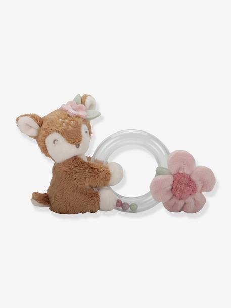 Hochet - LITTLE DUTCH bleu+lapin Baby Bunny+poule Little Farm+rose poudré 7 - vertbaudet enfant 