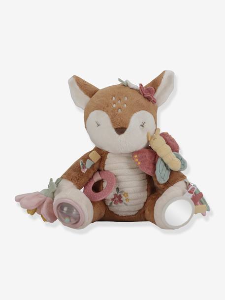 Peluche d'activités faon - Fairy Garden LITTLE DUTCH rose poudré 3 - vertbaudet enfant 