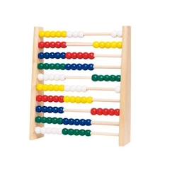 Jouet-Jeux d'imagination-Jeux de construction-Boulier en bois éducatif GOKI - 100 boules - pour enfants dès 4 ans