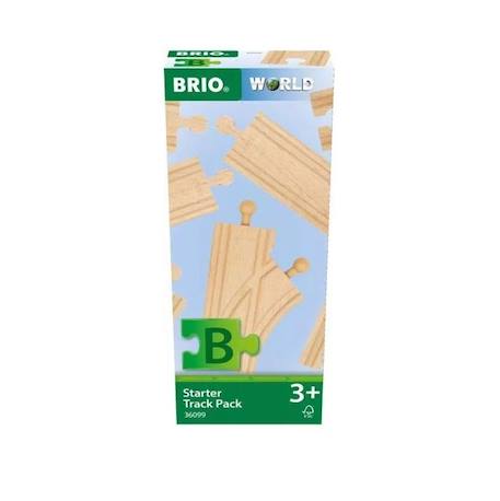 BRIO Coffret de Démarrage - 12 Rails - Pack B-7312350360998-A partir de 3 ans MARRON 3 - vertbaudet enfant 