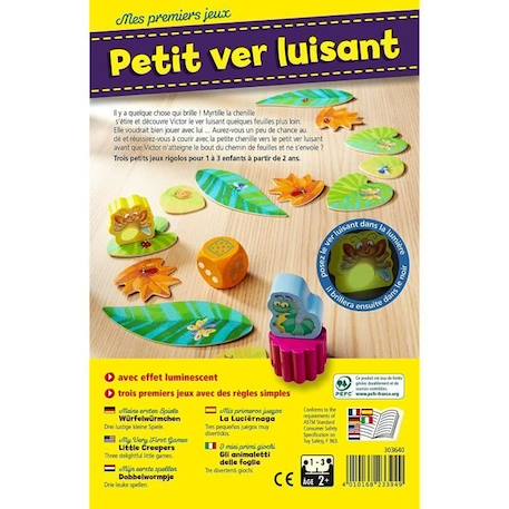 HABA - Mes Premiers Jeux - Petit ver luisant - 2 ans et plus, 303640 JAUNE 4 - vertbaudet enfant 