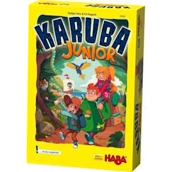 Jouet-Jeux de société-Jeu de société - HABA - Karuba Junior - Aventure - Coopératif - 4 ans et plus