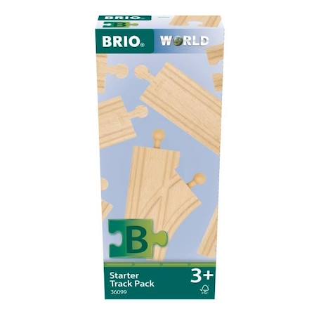 BRIO Coffret de Démarrage - 12 Rails - Pack B-7312350360998-A partir de 3 ans MARRON 1 - vertbaudet enfant 