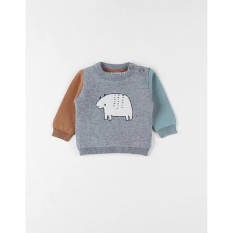 Bébé-Pull, gilet, sweat-Pull-Pull en tricot, ours