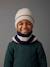 Ensemble bonnet + snood + gants 'cool kids' garçon bleu grisé 8 - vertbaudet enfant 