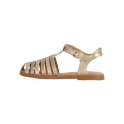 Chaussures-Chaussures fille 23-38-Sandales-Sandales - GEOX - Karly - Cuir - Fermeture à Bride - Fille