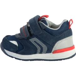 Chaussures-Basket Cuir Bébé Geox Rishon