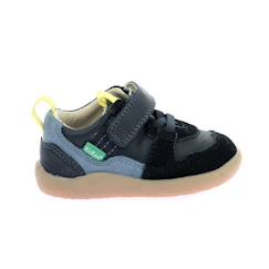 Chaussures-Chaussures fille 23-38-KICKERS Baskets basses Kickfreshi marine