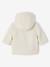 Manteau à capuche en sherpa bébé sable 2 - vertbaudet enfant 