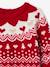 Pull jacquard de Noël bébé fille rouge 3 - vertbaudet enfant 