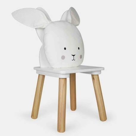 Coussin enfant tête de lapin BLANC 3 - vertbaudet enfant 