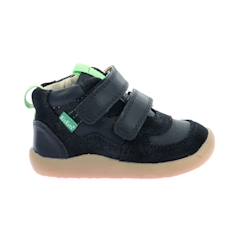 Chaussures-Chaussures garçon 23-38-Baskets, tennis-KICKERS Baskets hautes Kickfresho marine